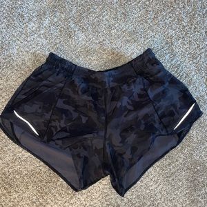 LuluLemon Camo Hotty Hot Shorts